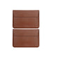 2Pcs PU Leather Sleeve Case Laptop Bag with Stand for Macbook 11 13 15 inches