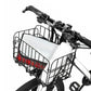 Foldable Bicycle Basket Front and Rear Hanging Storage Rack for Mountain Bike