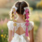 6pcs Girls Braided Hair Extensions Cute Ponytail Accessories for Daily Wear