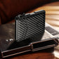 Slim RFID Blocking Money Clip Wallet ID Credit Card Holder PU Leather Purse