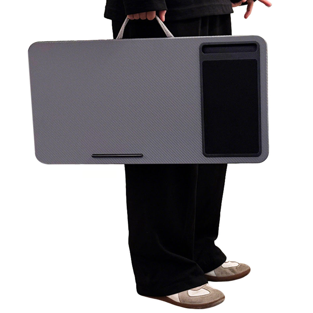 Laptop Lap Desks for Adults Portable Laptop Desk with Mouse Pad and Phone Holder