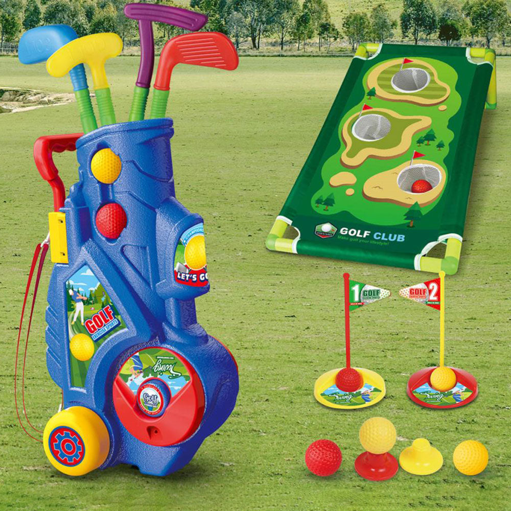 Kids Golf Clubs Set Golf Practice Play Fun Sports Putter Sports Outdoor Toys