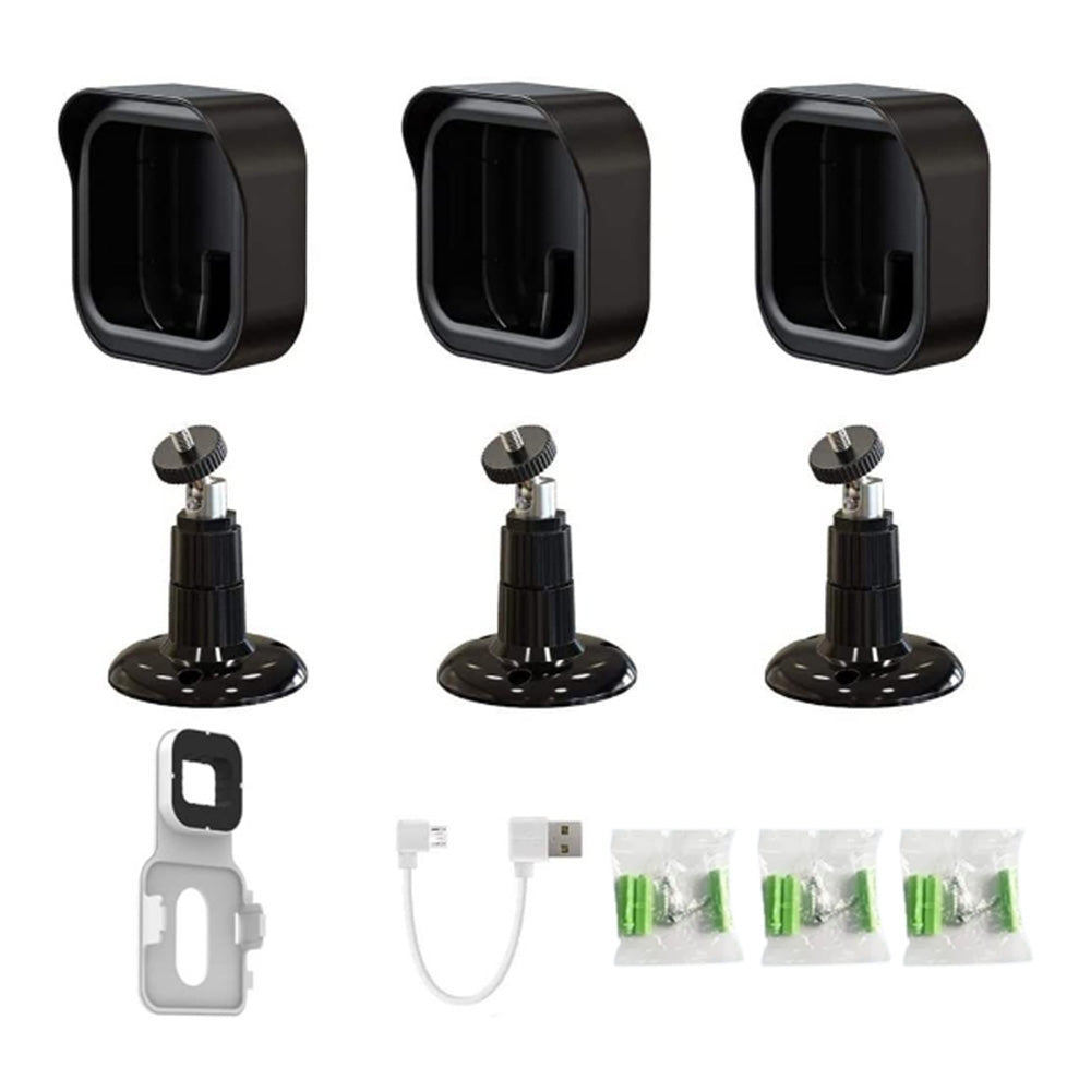 3 Pack Blink Outdoor Camera Mount Bracket Full Weather Proof Housing Mount