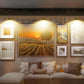 3Pcs Rechargeable LED Picture Lights Dimmable Art Display Lighting