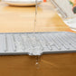 Silicone Sink Mat Quick Dry Sink Splash Guard for Kitchen and Bathroom-Grey