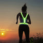 Rechargeable LED Reflective Vest for Running Cycling Walking Horse Riding
