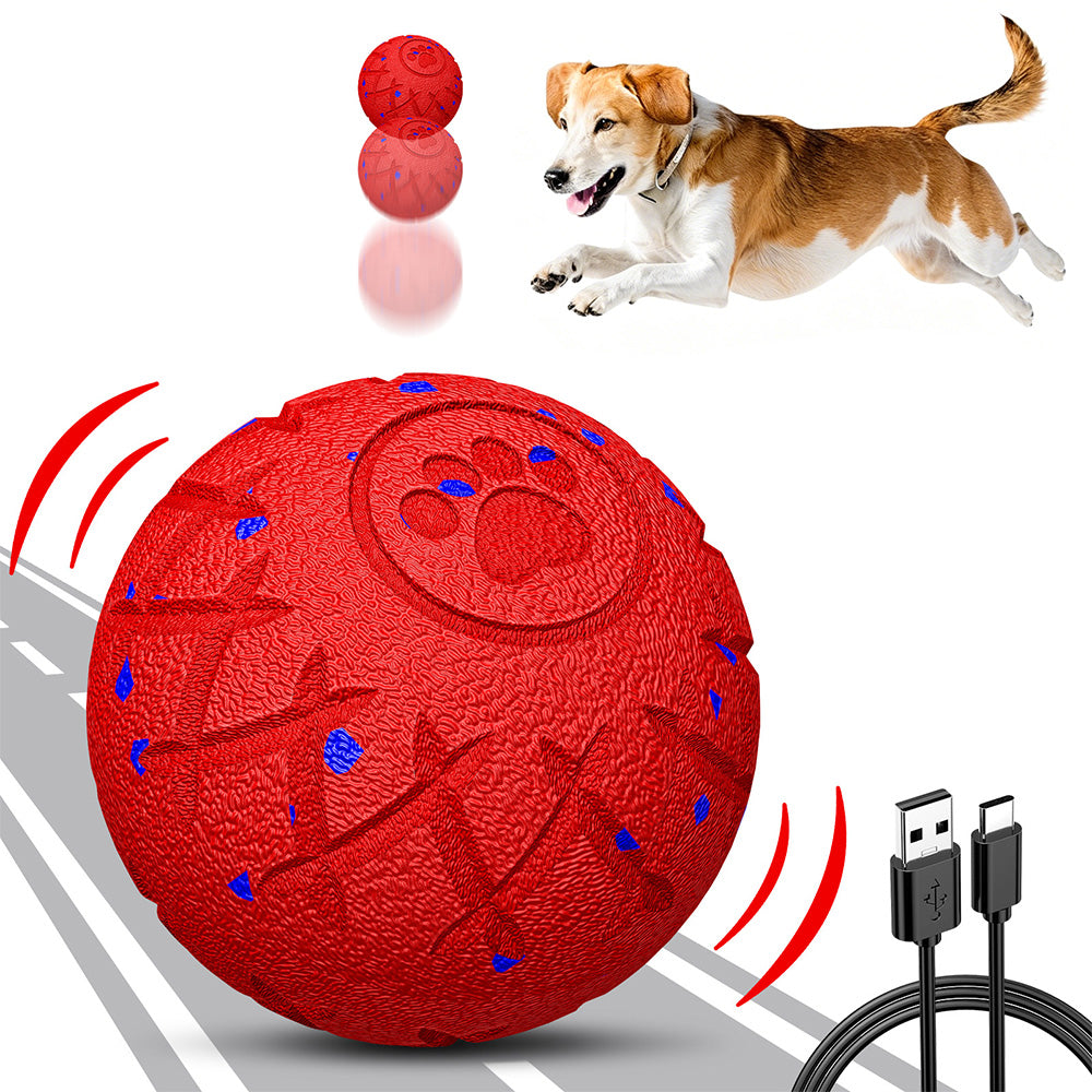 3 Mode Automatic Moving Rotating Dog Toy Ball for Medium and Large Dogs