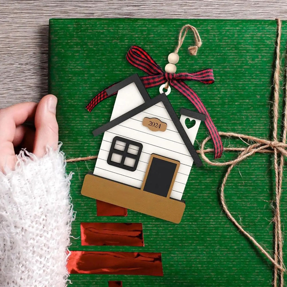 Christmas Home Ornament 2024 New Home New Beginning Housewarming Ornament