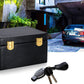 Carbon Fiber RFID Car Key Case & Anti-Theft Pouch Set