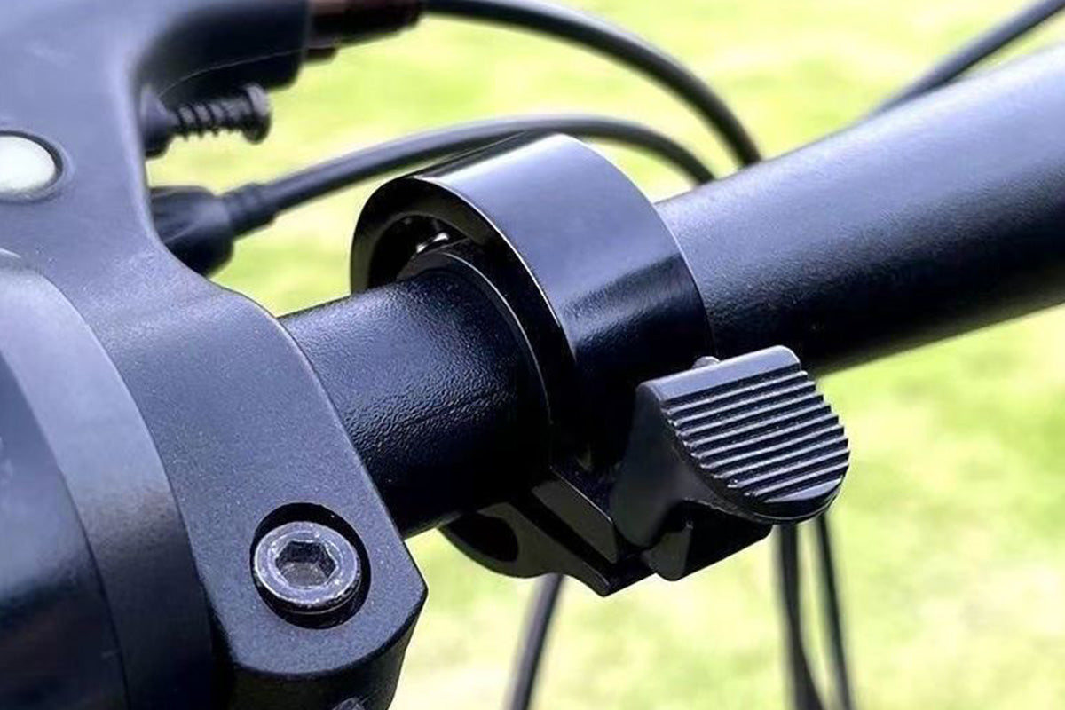 Mini Invisible Bicycle Bell Set of 2 Aluminum Alloy Handlebar Bell
