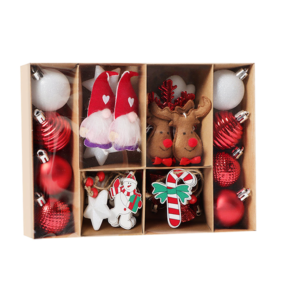 32Pcs Christmas Balls Ornaments Set