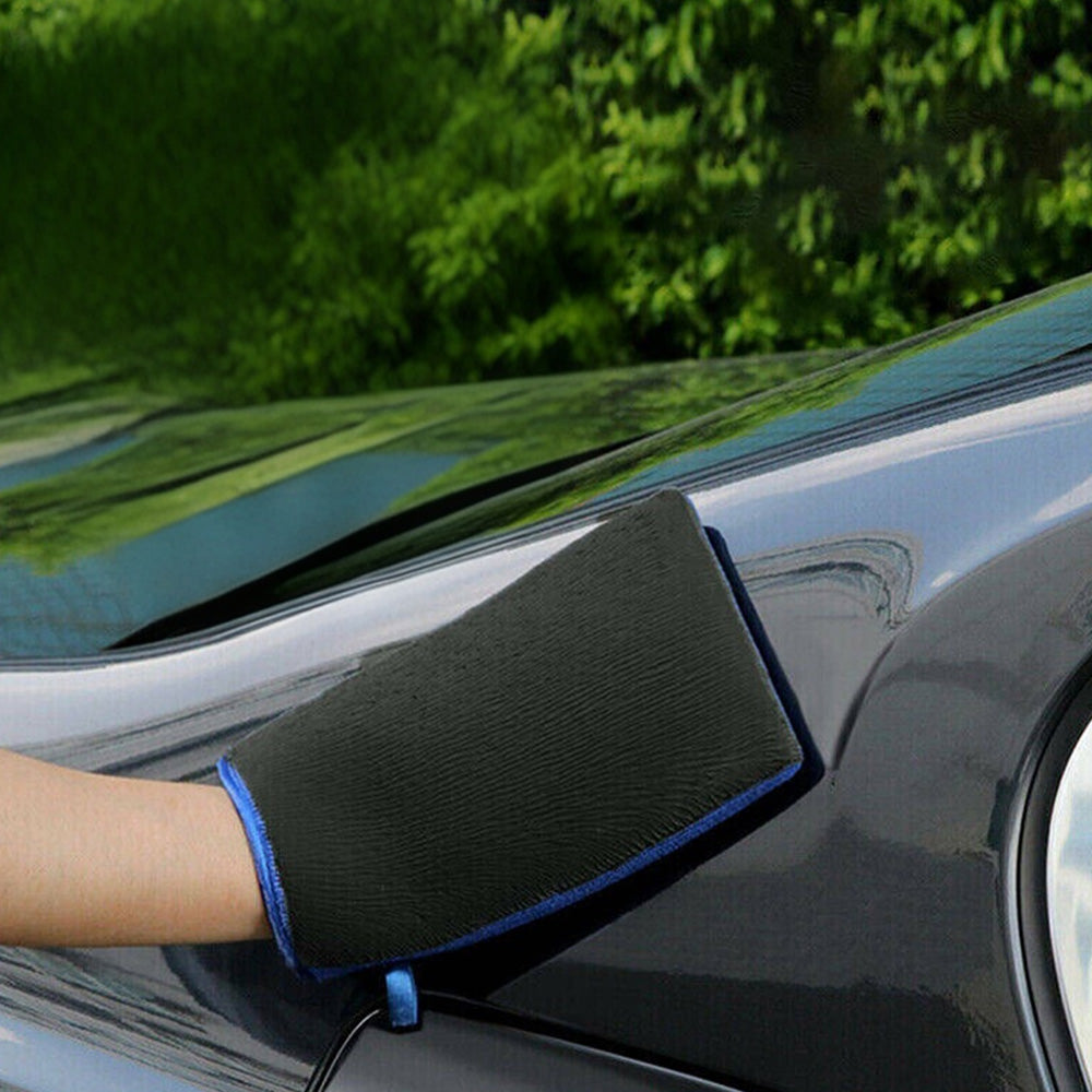2XCar Detailing Clay Mitt for Removing Iron Particles and Paint Over Spray and Contaminants
