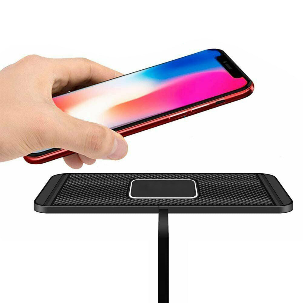 Wireless Car Charger Pad 15W Fast Charging for iPhone 16 Pro Max 15 14 13