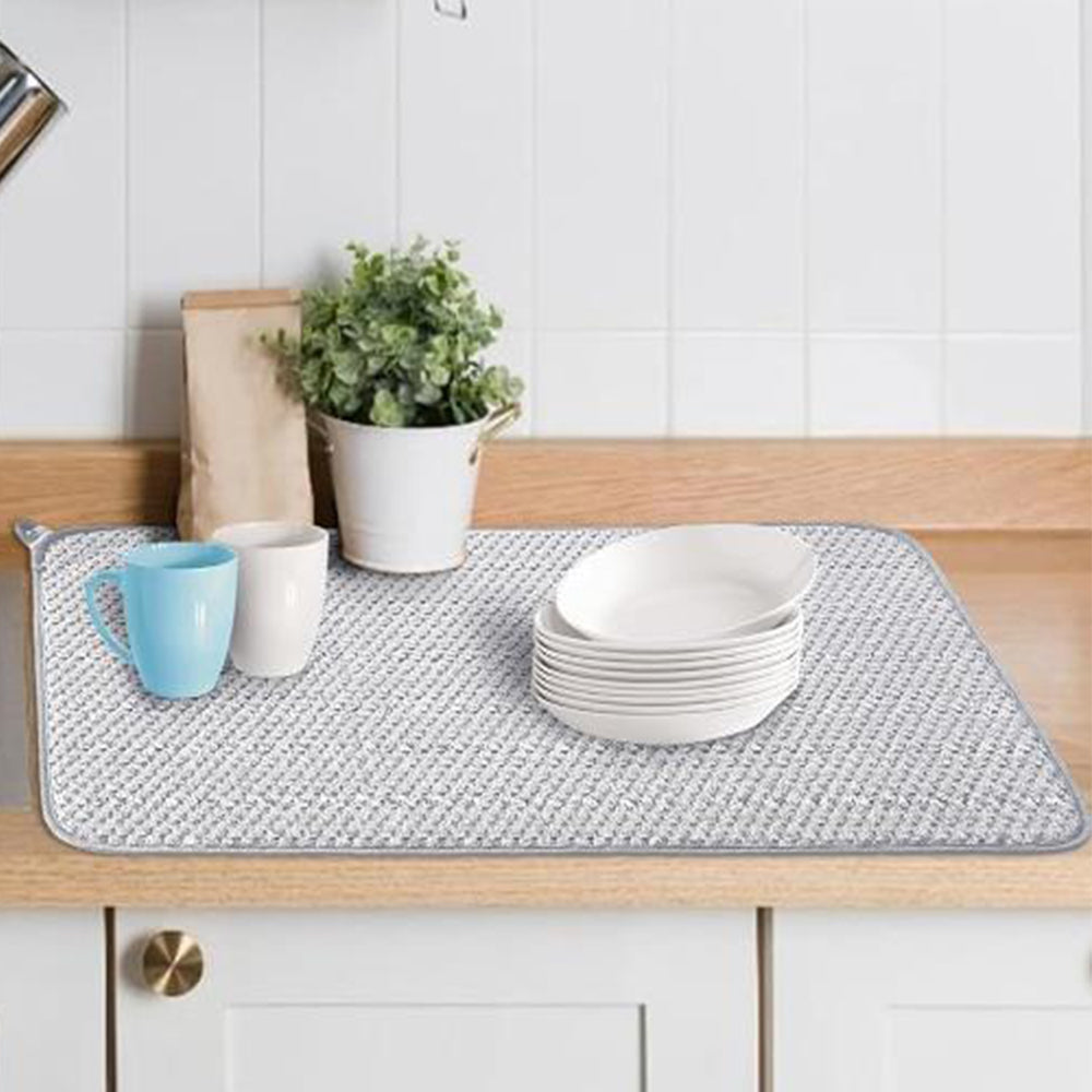 Microfiber Dish Drying Mat for Kitchen Counter