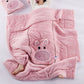 Pillow Blanket Throws Back Support Cushion