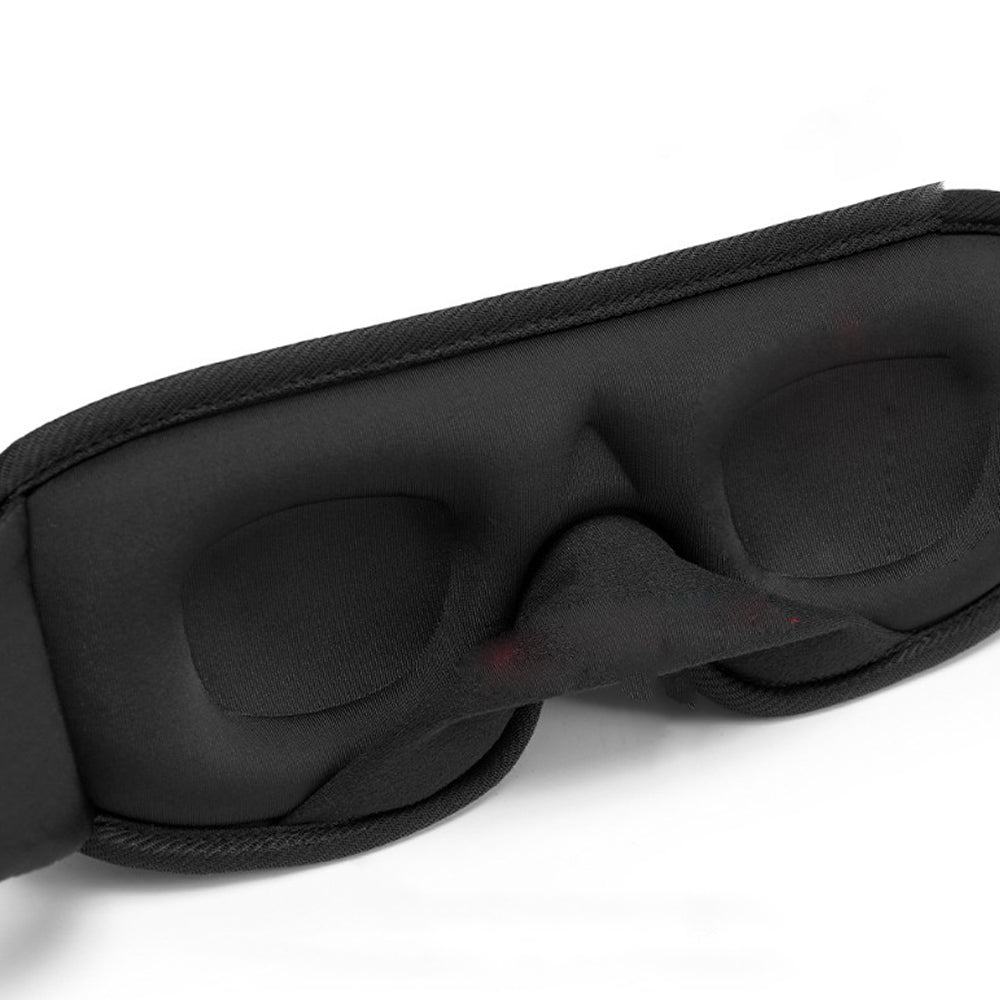 Travel Soft Memory Foam 3D Sleep Eye Mask with Earplugs