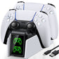 PS5 Controller Charging Station Dual Fast Charge Dock with LED Indicator