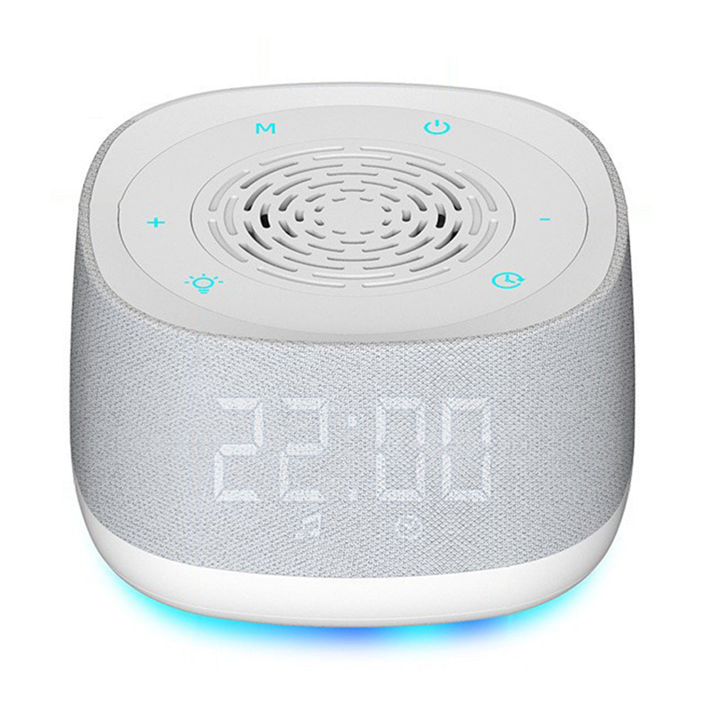 White Noise Sound Machine With Alarm Clock And Breathing Light
