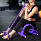 6 Tube Pedal Ankle Puller Foot Pedal Resistance Band Exercise Tension Rope