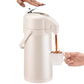 3L Stainless Steel Vacuum Insulated Water Dispenser Pump Flask Hot Cold Beverage Server