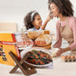 2Pcs Wooden Cookbook Display Stand