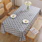 Moroccan Pattern Tablecloth Rectangle Dining Table Cover Christmas Party Decor