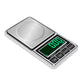 2Pcs Stainless Steel Mini Pocket Digital Scale 500g/0.1g Portable Pocket Electronic Scale