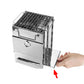 Portable Folding Stainless Steel Wood-Burning Camping and Barbecue Stove