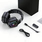 2.4GHz Wireless Gaming Headset Mic Headphone Stereo Surround Microphone for PC