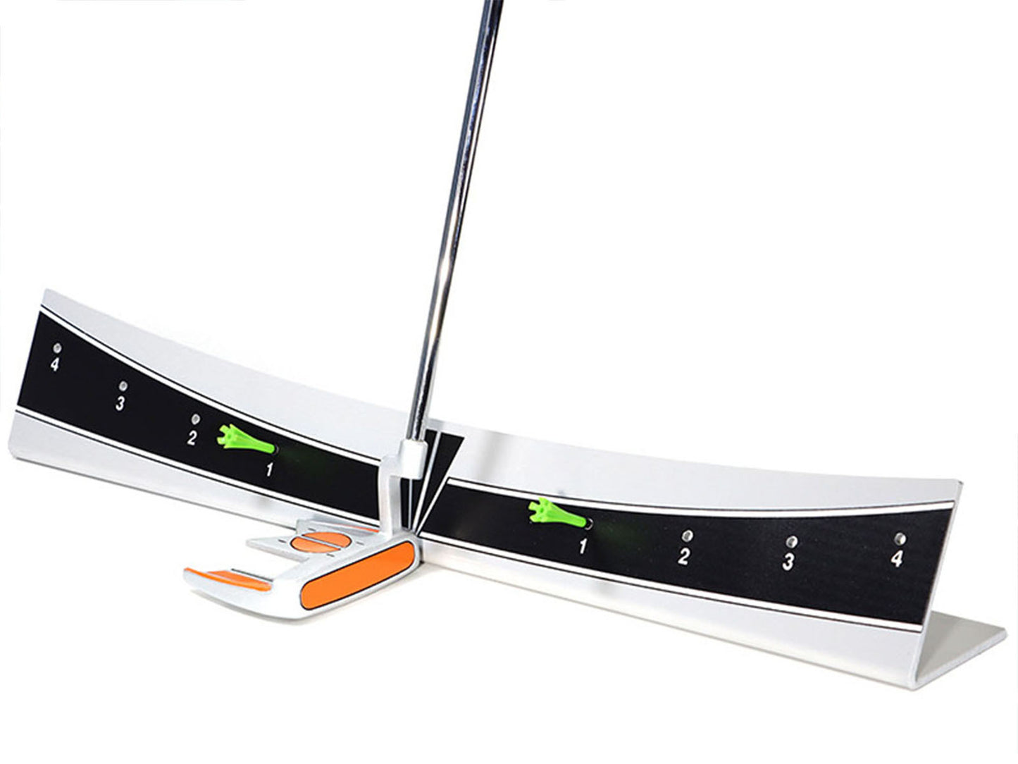 Adjustable Golf Putter Trainer Balance Exerciser Track Calibration Tool