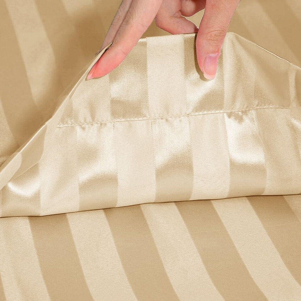 51x76cm Satin Pillowcase for Hair and Skin Soft Envelope Closure Pillowcase
