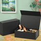 Rectangle Collapsible Gift Box with Lid for Presents Party Wedding