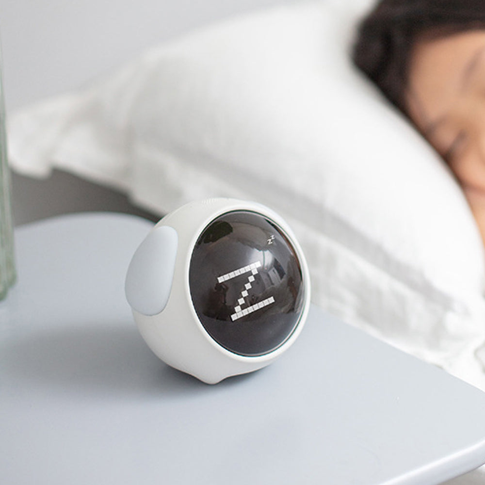 Adjustable Brightness Voice-Activated Temperature Detection Wake-up Alarm Clock
