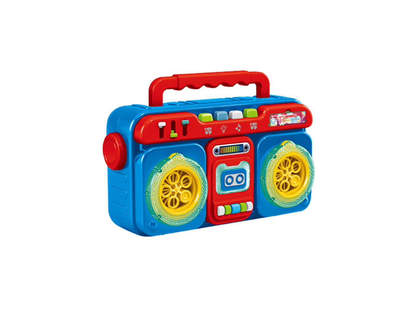 Kid's Automatic Musical Light-Up Bubble Machine Toy