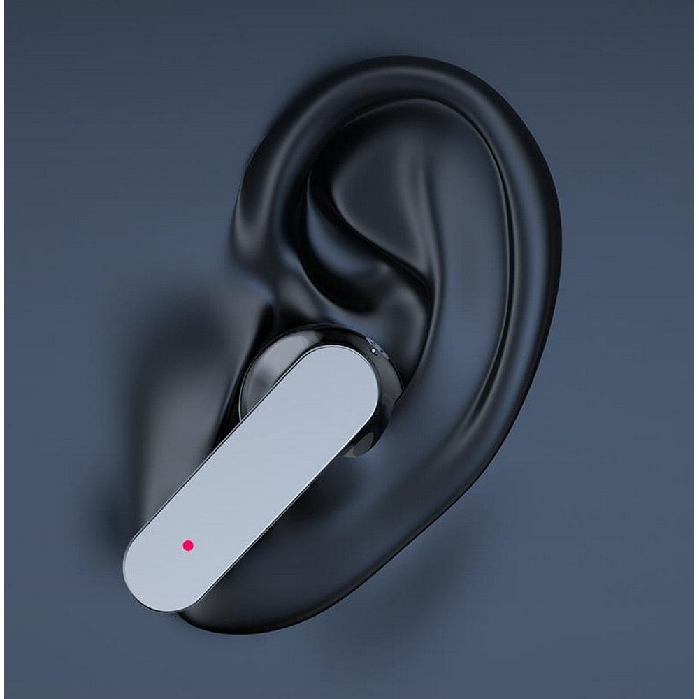 TWS Wireless Bluetooth Transparent LED Display Earbuds