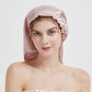 Extra Long Satin Sleep Cap with Soft Elastic Band