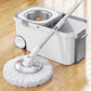 Household Spin Mop with Detachable Bucket and Hands-Free Cleaning System