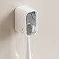 2Pcs Toothbrush Holders Wall Mounted Tooth Brush Holder with Cover for Shower