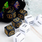 78 Pcs MTG Dice Set Card Game Accessories With Velvet Bag