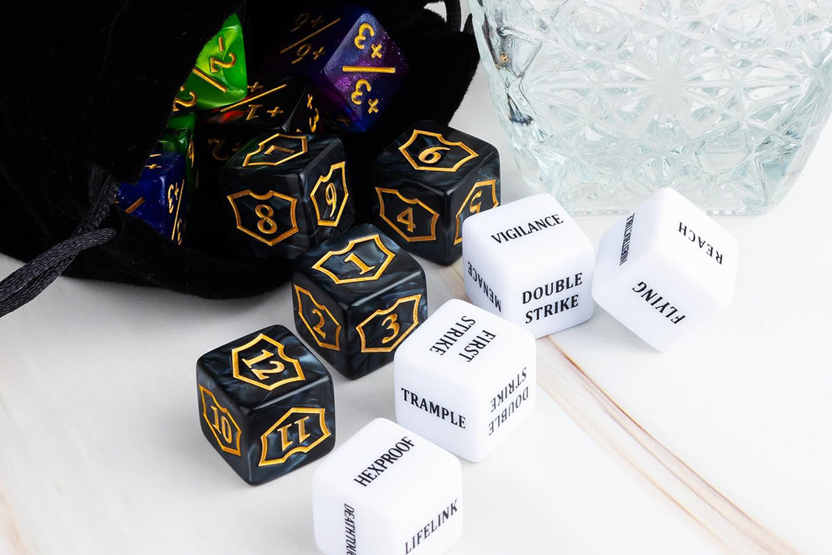78 Pcs MTG Dice Set Card Game Accessories With Velvet Bag