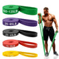 Resistance Bands Set-5 Resistance Levels Fitness Exercise Bands Pull Up Assistance Straps for Working Out Body Stretching