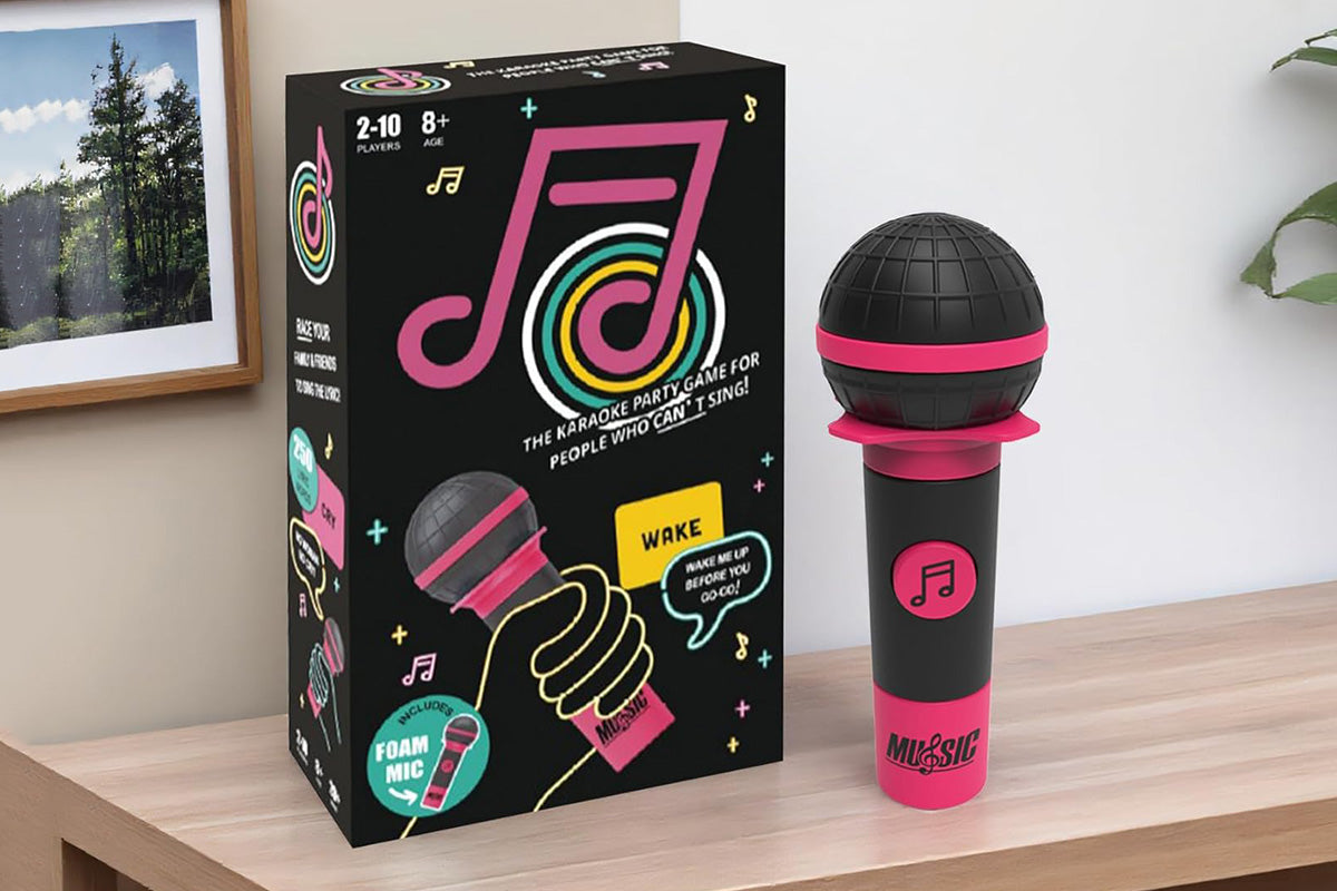 Microphone Karaoke Party Game Card Set for Family Board Game