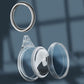 4-Pack Airtag Protective Case with Key Ring Transparent TPU Cover for Apple Airtags