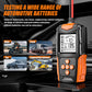 Car Battery Tester 12V 24V Gel AGM Wet Battery Analyzer Charging Diagnostic Test