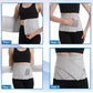 Bamboo Charcoal Fiber Belly Band Adjustable Waist Support for Daily Use