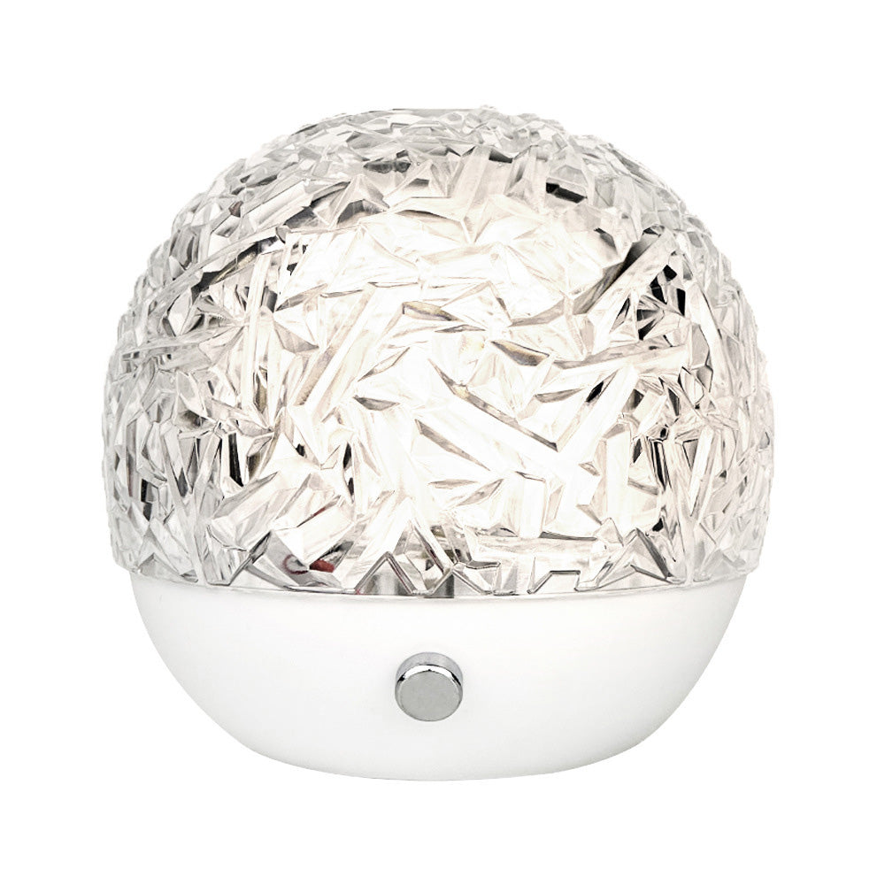 16 Color Rechargeable RGB Water Ripple Mood Lamp with Touch Dimming