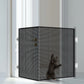 Retractable Mesh Pet Barrier Dog Gates Safety Fence For Stair Doorways Hallways