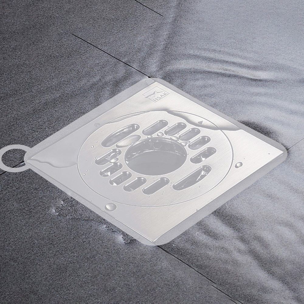 2Pcs 20x20cm Sewer Sealing Silicone Cover for Bathroom Kitchen