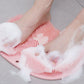 2 Pack Shower Foot Scrubber Mat Back Washer Wall Mounted 2 in 1 Foot Cleaner