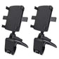 2-Pack Adjustable Car Dashboard Phone Holder Mount for Driving